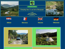 Tablet Screenshot of campinglaforet.nl